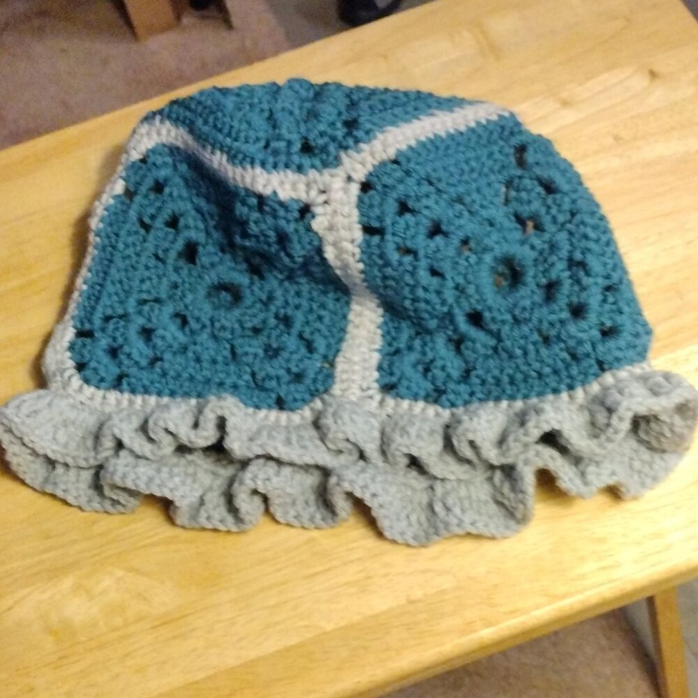 Afghan Ruffle Hat - image 4